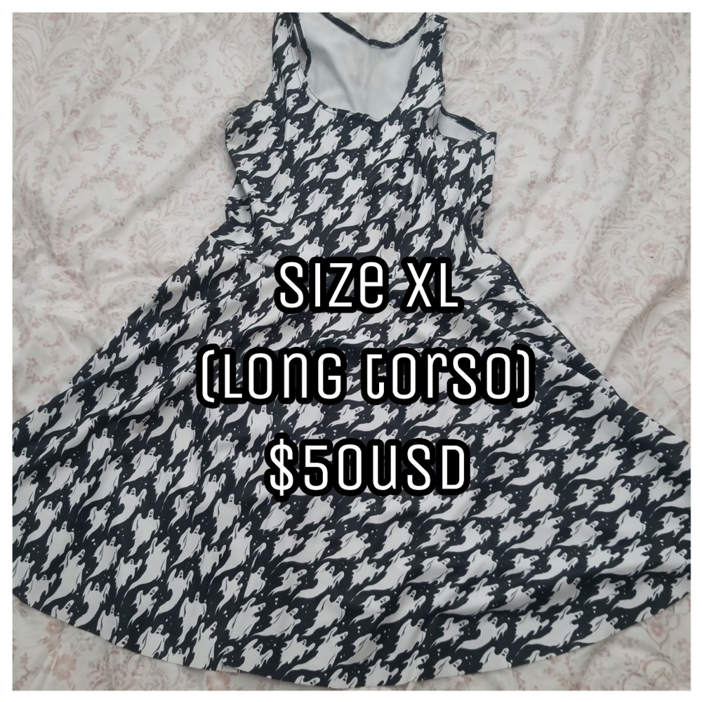 BlackMilk Ghostie Dress Long Torso